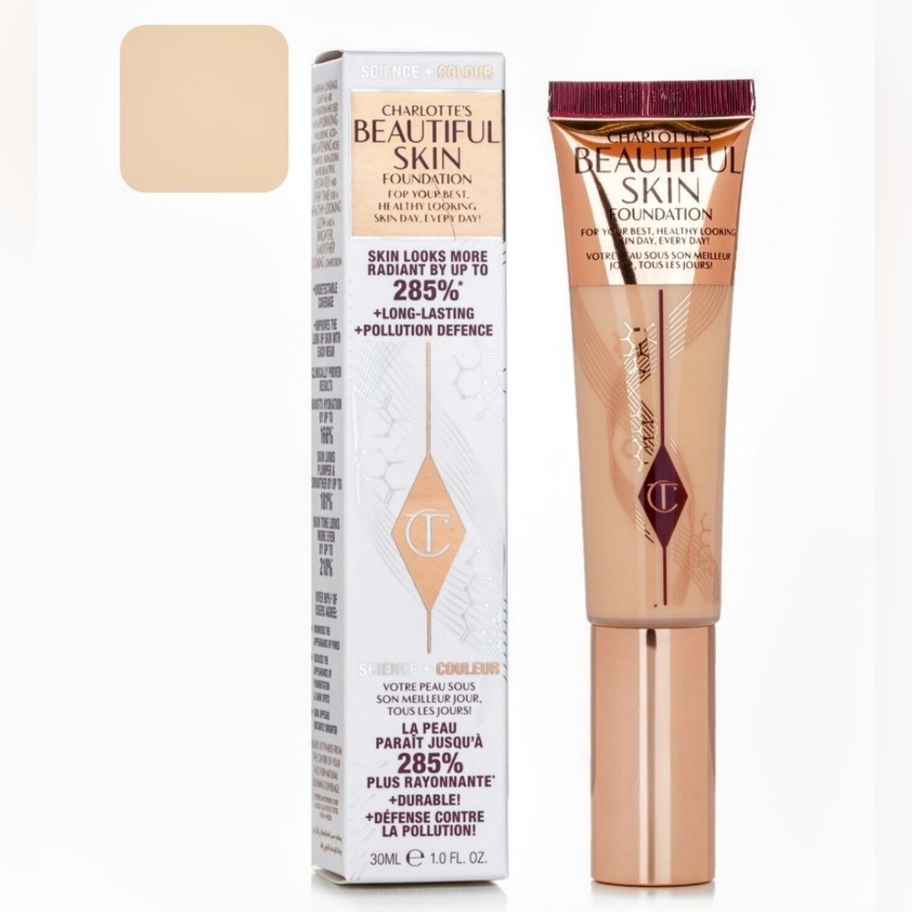 Charlotte Tilbury Beautiful Skin Foundation - Tan